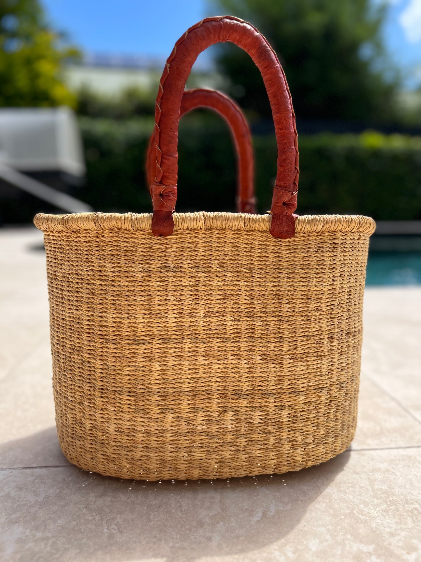 Bolga Zaare Oval Basket