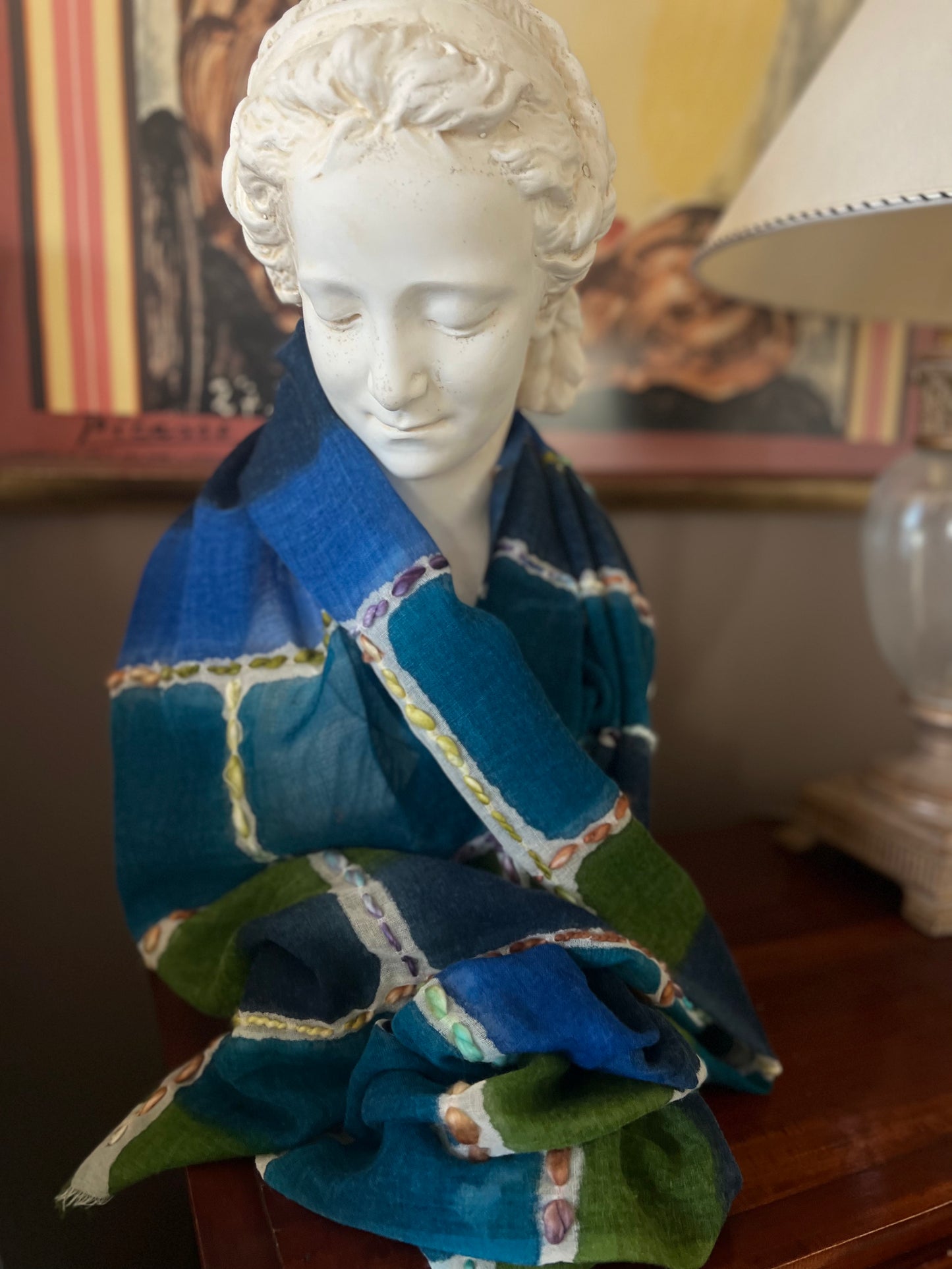Hold the Line Ocean Scarf