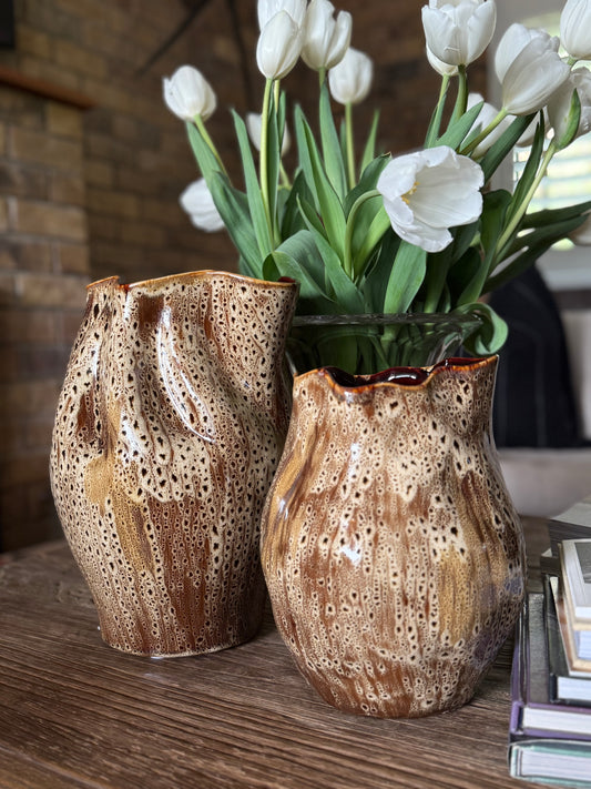 Mode Coli Vase Brown - Large