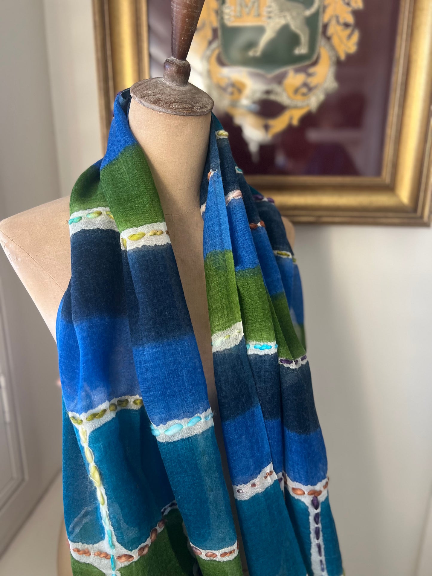 Hold the Line Ocean Scarf