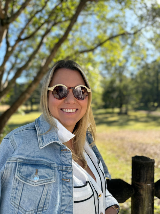 CREAM/LEO TORTOISE DALSTON SUNGLASSES MRBOHO