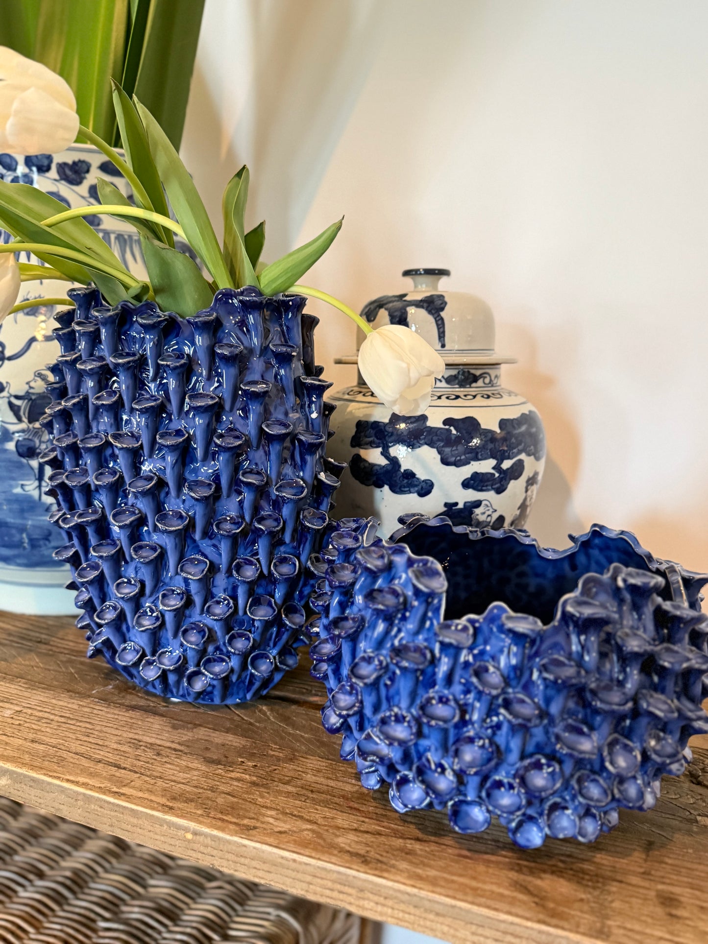 Mode Cress Bowl in blue