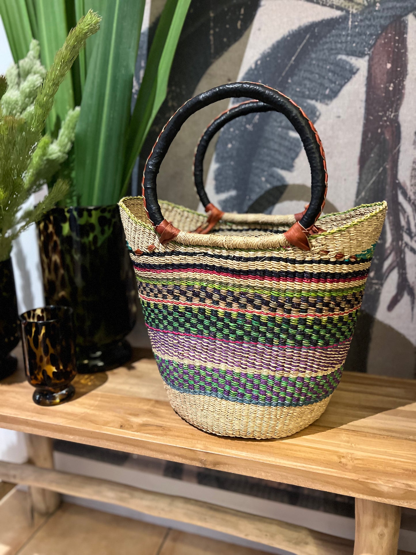 Queen Nefertiti Medium Tote - Multi