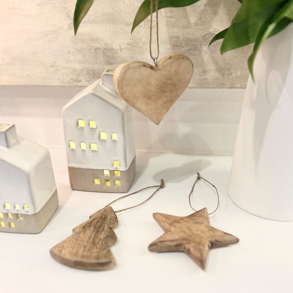 Lucia Wood Christmas Tree