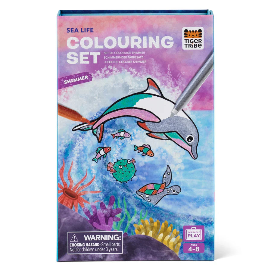 Colour by Numbers - Sea Life