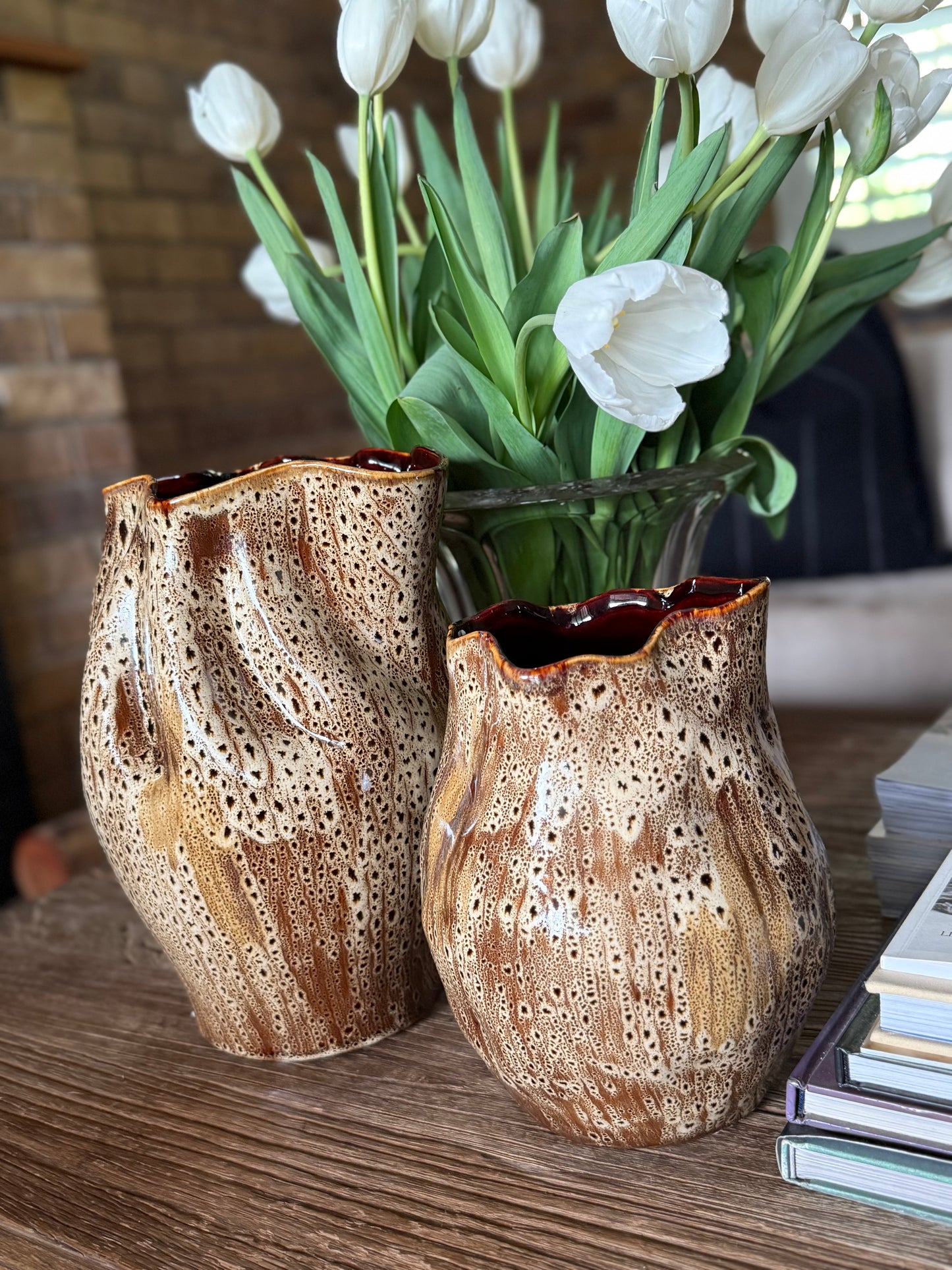 Mode Coli Vase Brown - Small