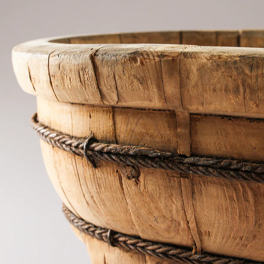 Antique Oval Chinese Wash Basin