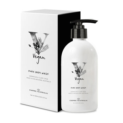 Vegan Geranium & Clary Sage Body Wash 500g