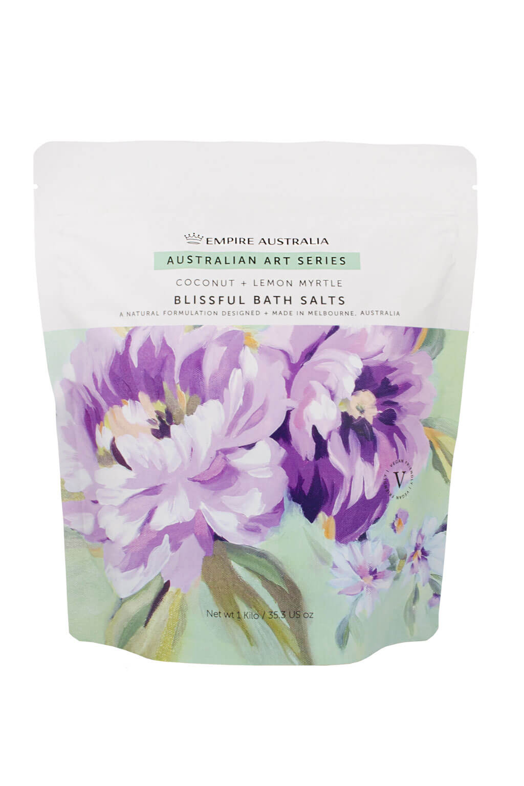 Coconut & Lemon Myrtle Bath Salts 1kg