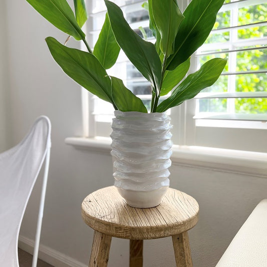 Mode Ribbed Vase