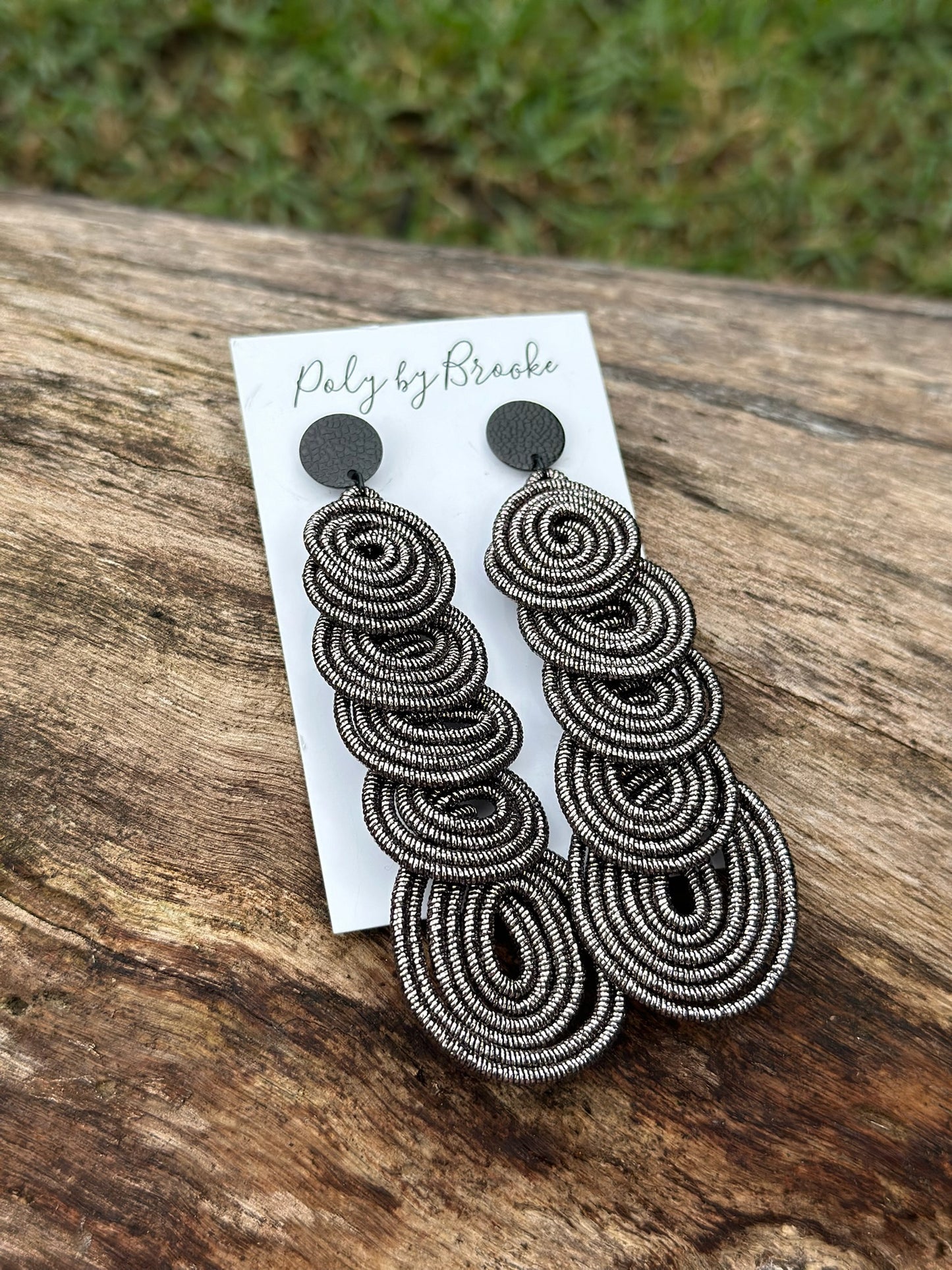 Bianca Mesh - Pewter Black