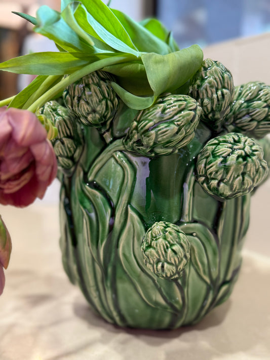 Mode Artichoke Vase Green