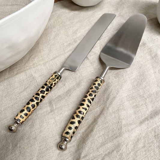 Ocelot Cake Servers