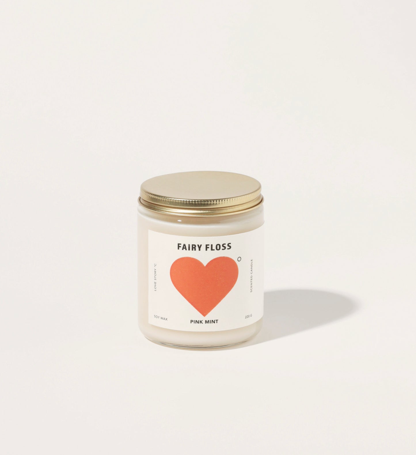 PINK MINT FAIRY FLOSS SOY CANDLE