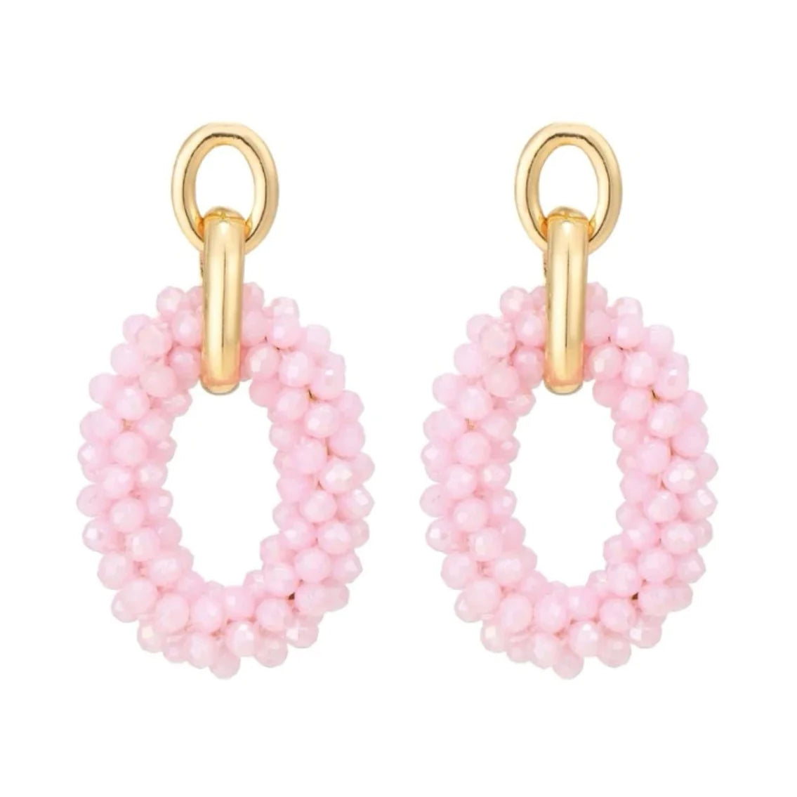 Floss Flicky Beaded Statement Earrings