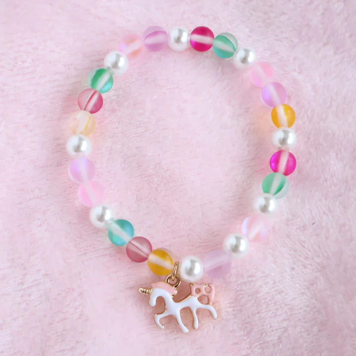 Petite Fleur Unicorn Elastic Bracelet