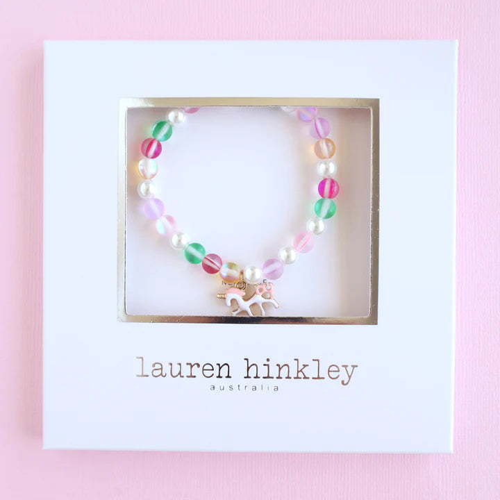 Petite Fleur Unicorn Elastic Bracelet