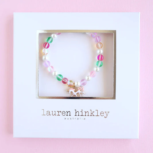 Petite Fleur Unicorn Elastic Bracelet