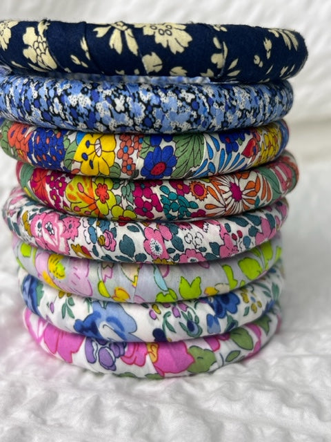 Liberty Bangle - Blue Floral