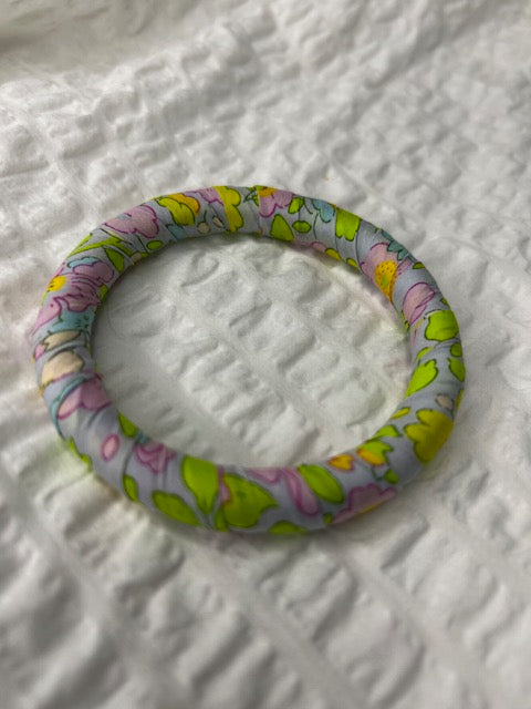 Liberty Bangle - Fluro Green and Pink