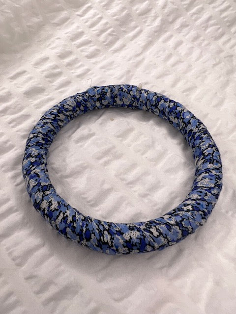 Liberty Bangle - Blue Floral