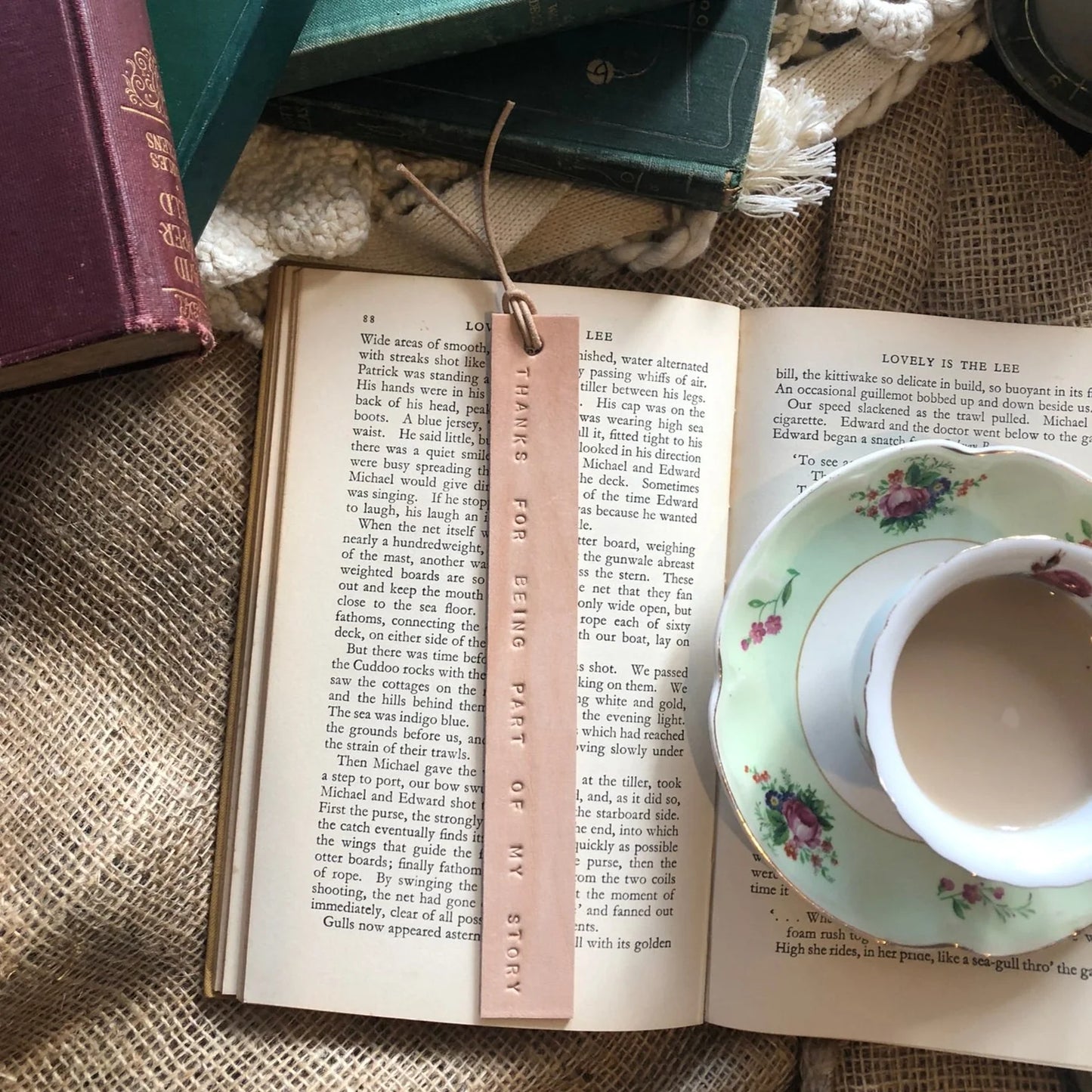 THANKS FOR BEING PART OF MY STORY bookmark