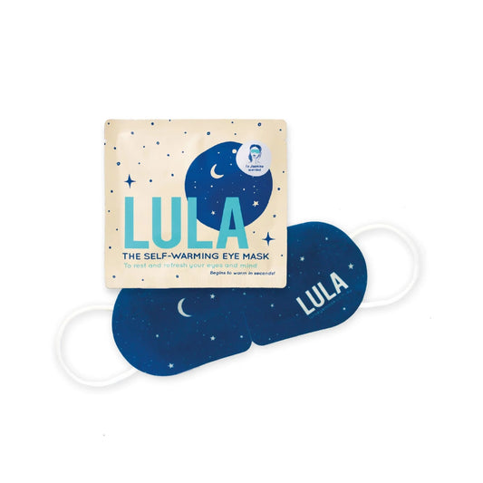 Lula  -  JASMINE SCENTED-  Self Warming Eye Mask