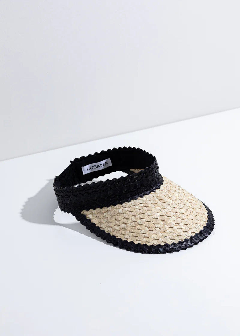 Baha Visor - TWO TONE BAHA VISOR BLACK-OFF WHITE