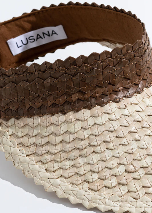 Baha Visor - TWO TONE BAHA VISOR BROWN-OFF WHITE no