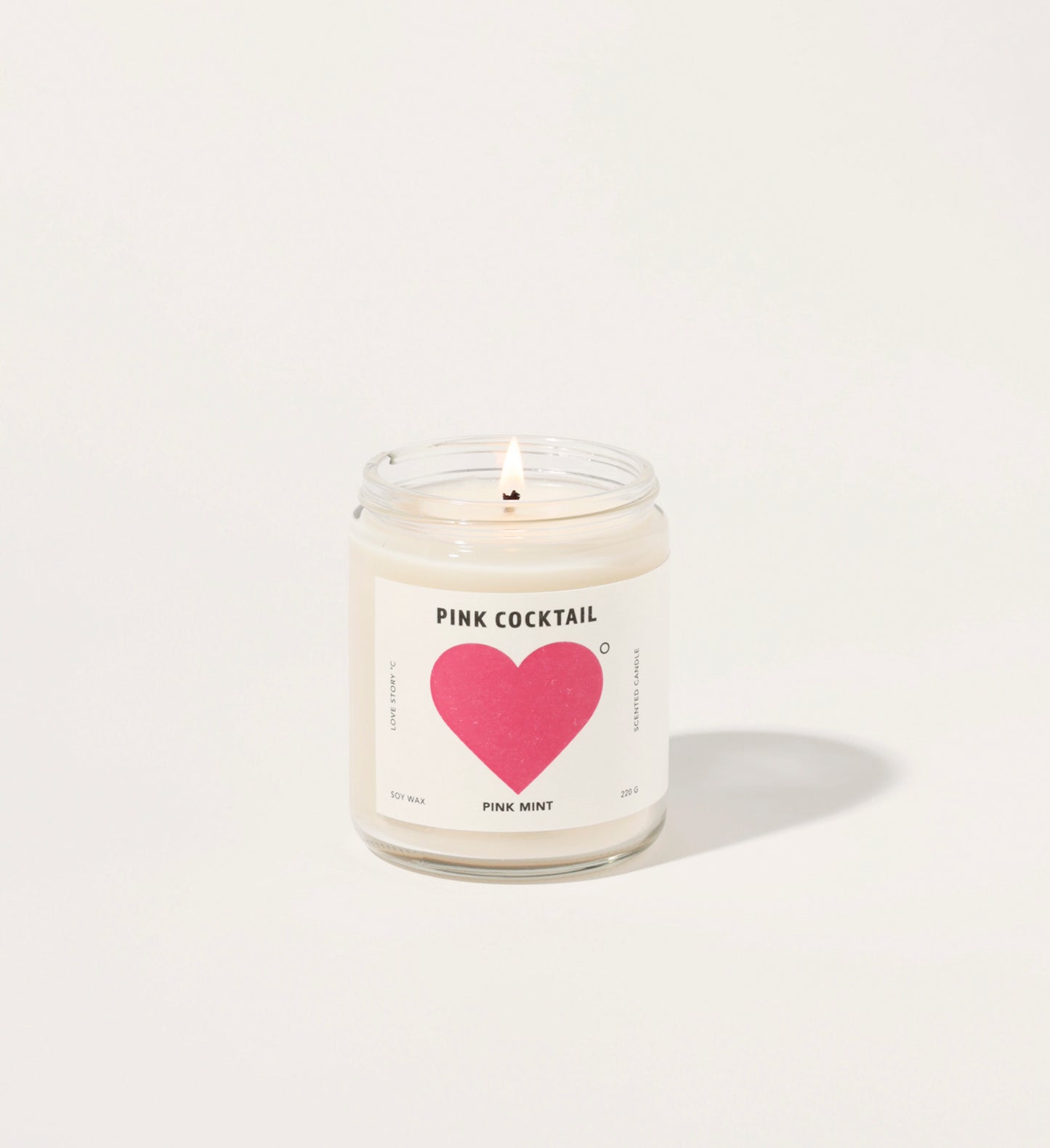 PINK MINT PINK COCKTAIL SOY CANDLE