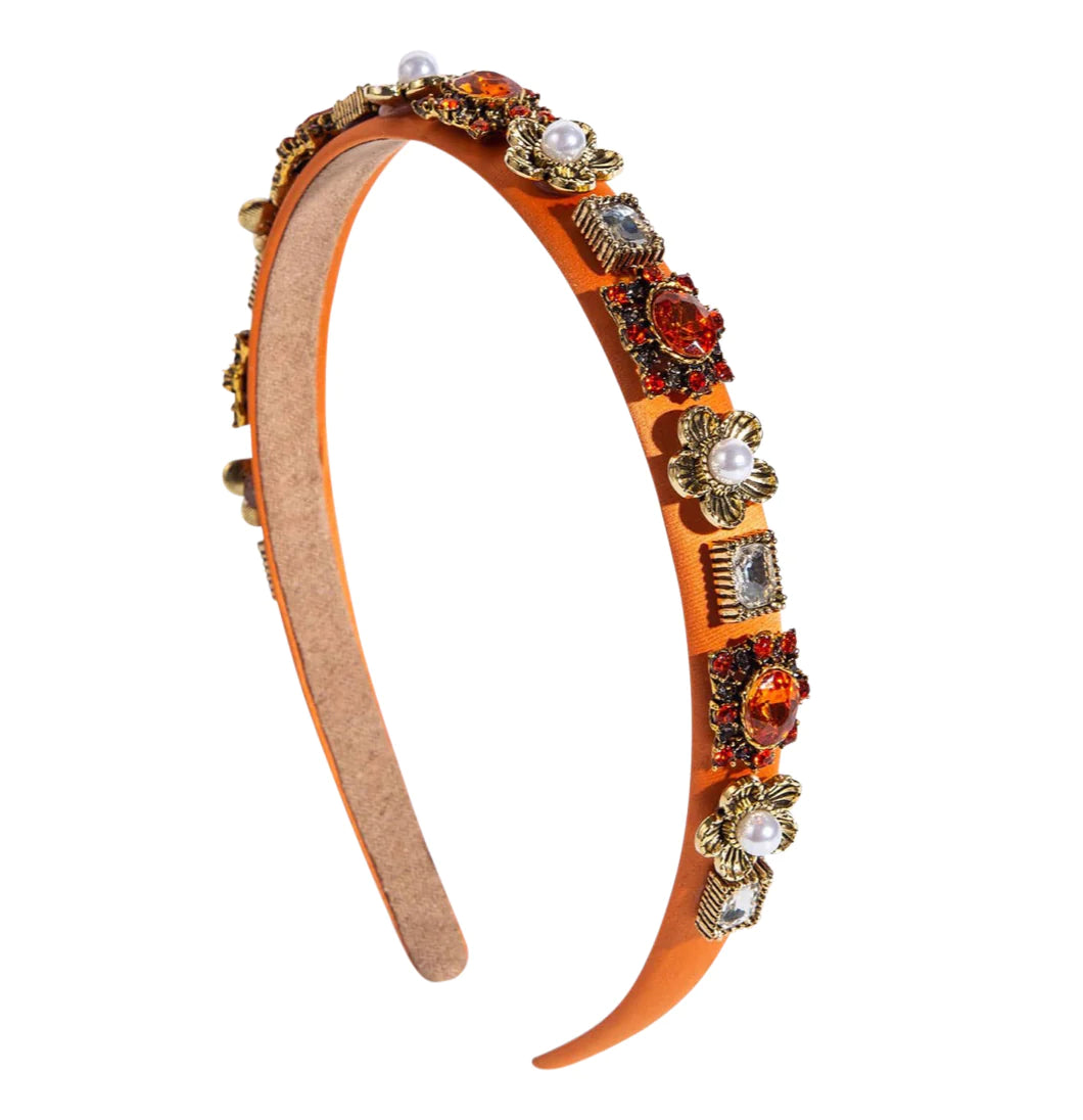 Sienna Thin Embellished Headband