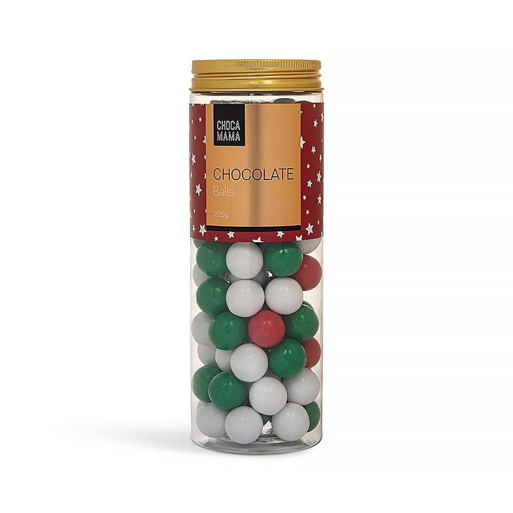 Festive Choc Mint & Orange Ball Cylinder