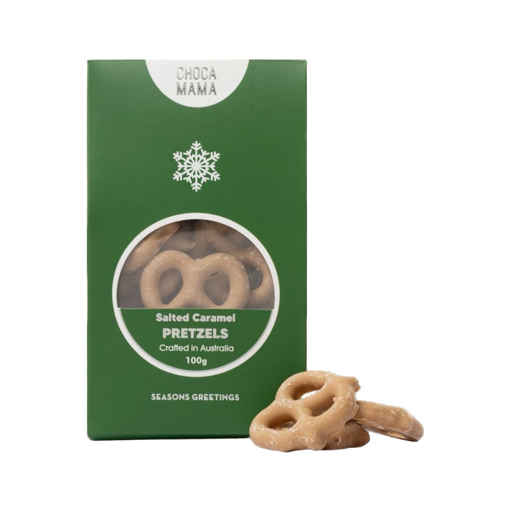 Salted Caramel Pretzels