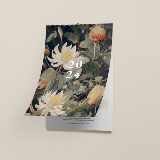 2024 Bush Botanics Wall Calendar