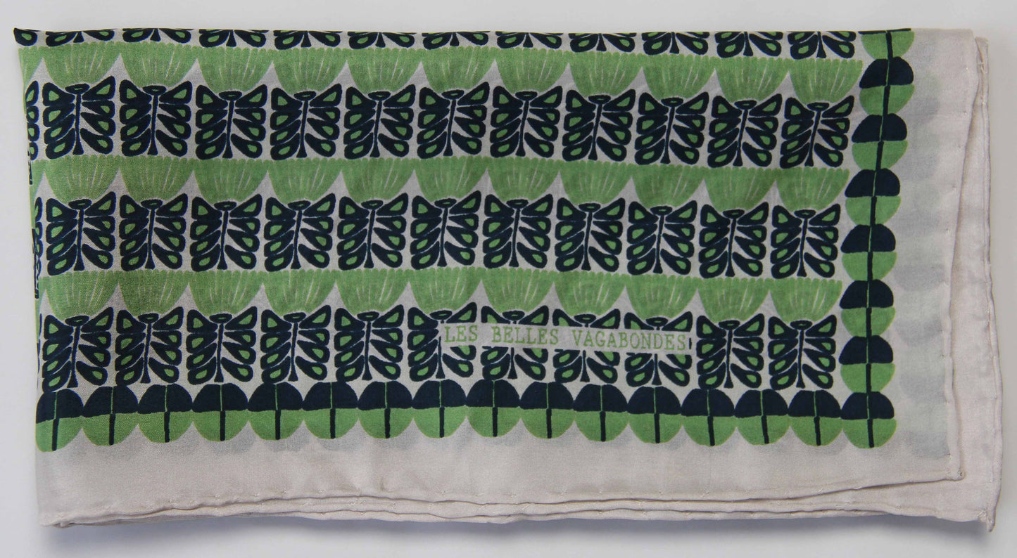 Oslo Green Green Mini Scarf