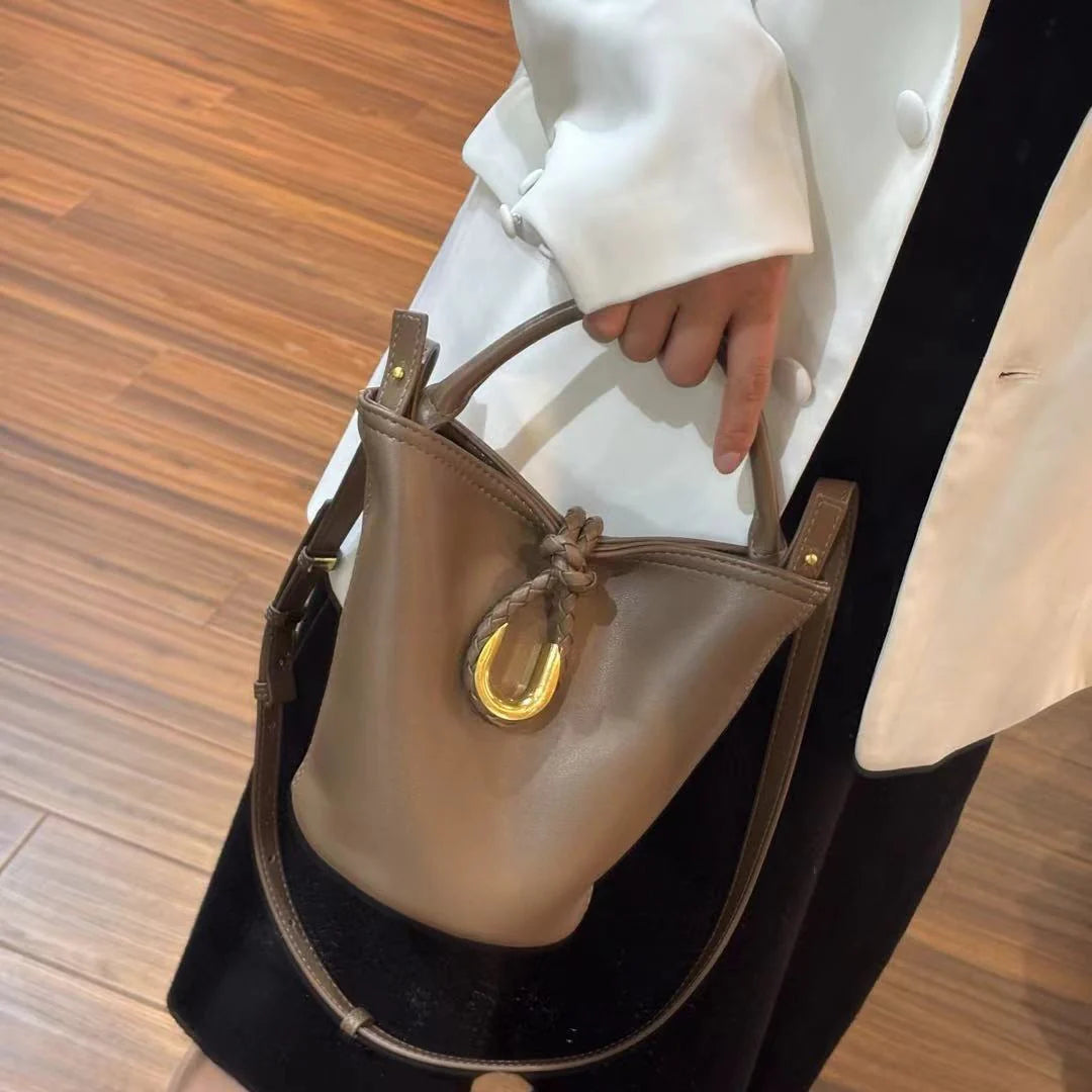 Paisley Bucket Bag - Toffee