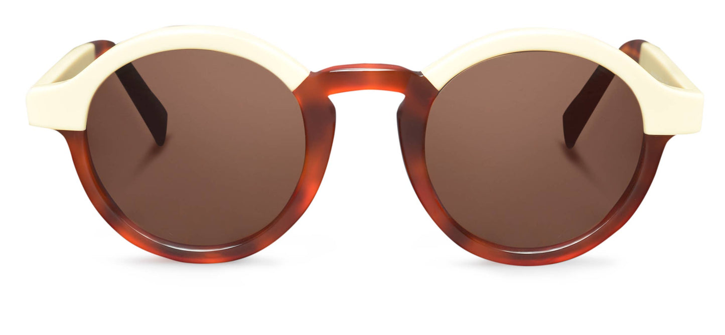 CREAM/LEO TORTOISE DALSTON SUNGLASSES MRBOHO