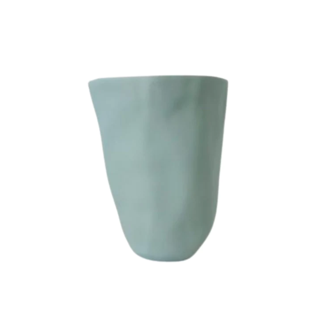 FLAX Small Vase - Duck Egg