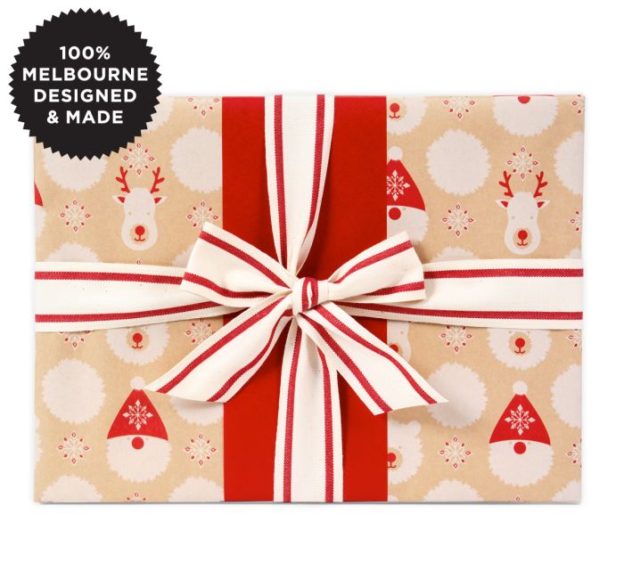 Nordic Christmas Wrapping Paper Roll