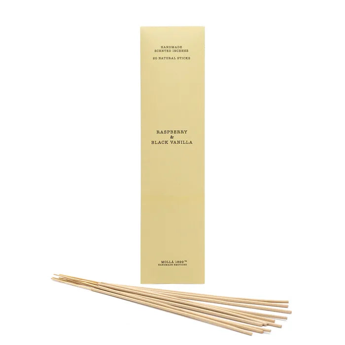 Raspberry & Black Vanilla Incense Sticks