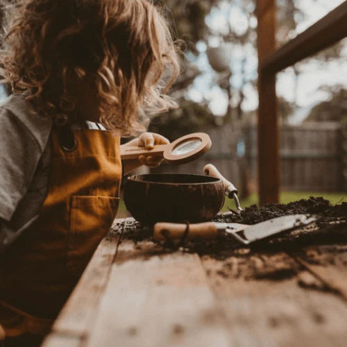 Bamboo Magnifying Glass