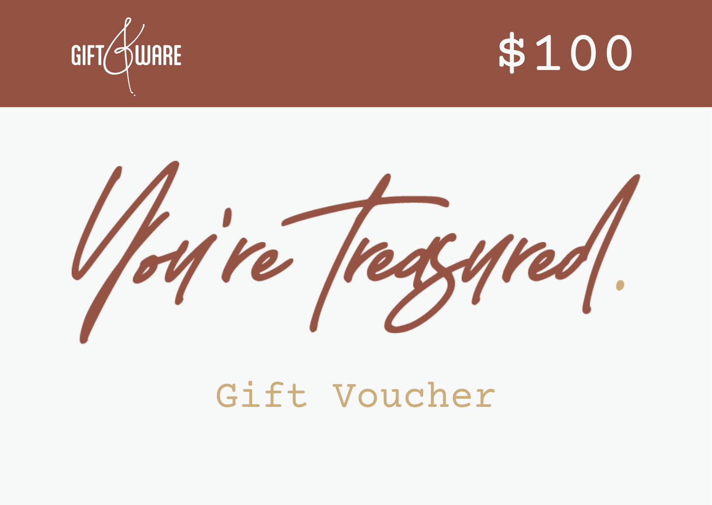 Gift&Ware Gift Voucher for $100