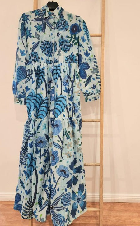 Blue Glam Kingscoat Dress