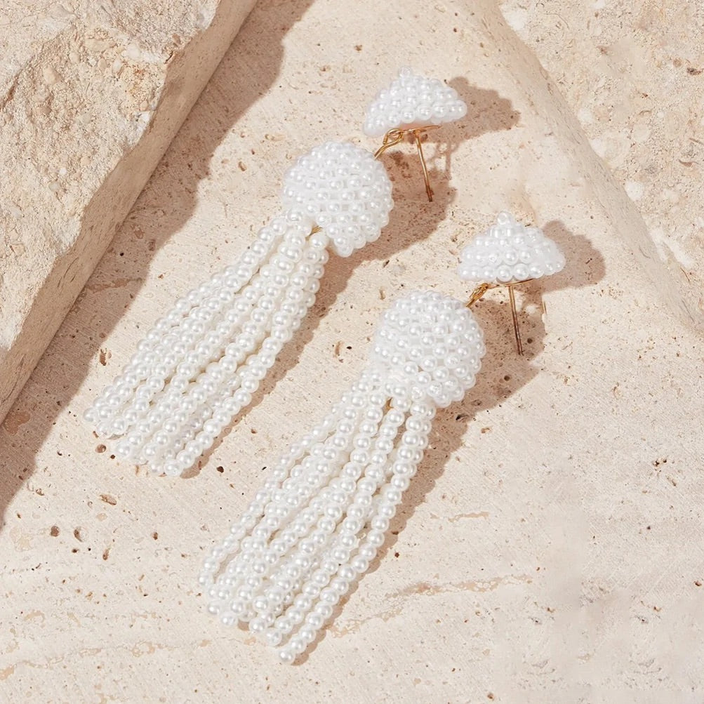 Pearl Beaded Earring