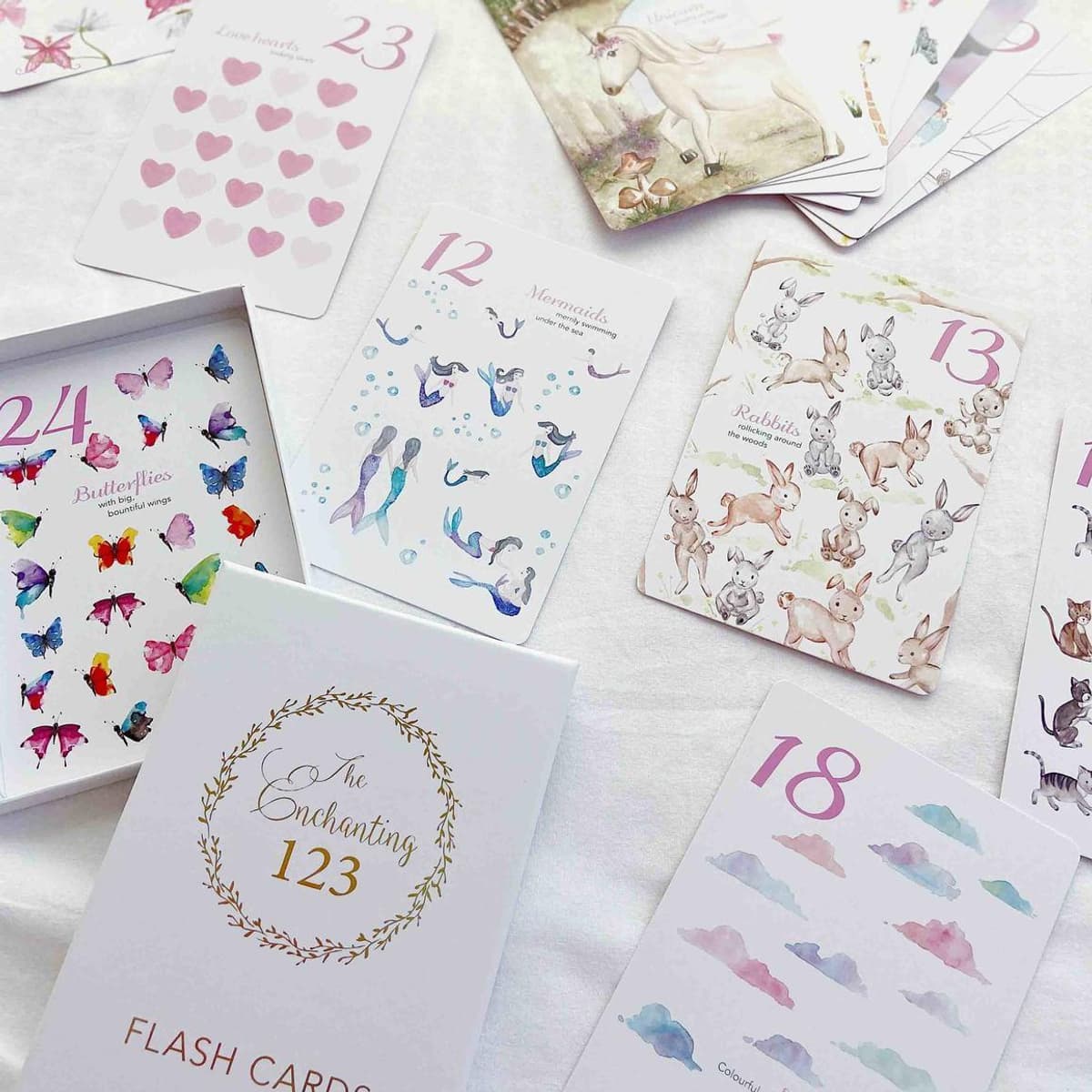 The Enchanting 123 Flashcards