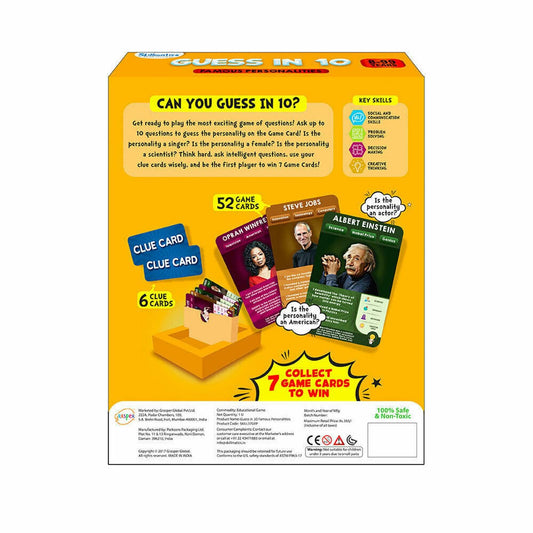 Skillmatics Guess in 10 Famous Personalities