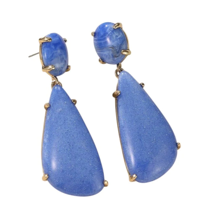 Chiara Earrings Sea