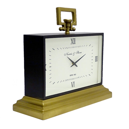 Carlingford Black and Bronze Clock