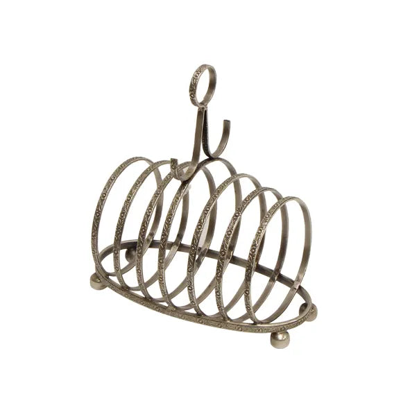 Antique Silver Toast Rack