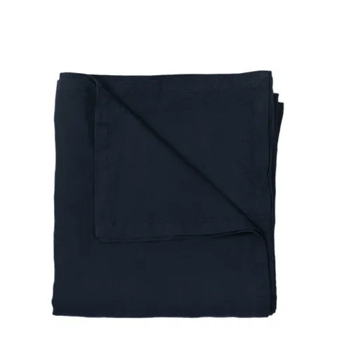 Classic Linen Table Cloth Navy